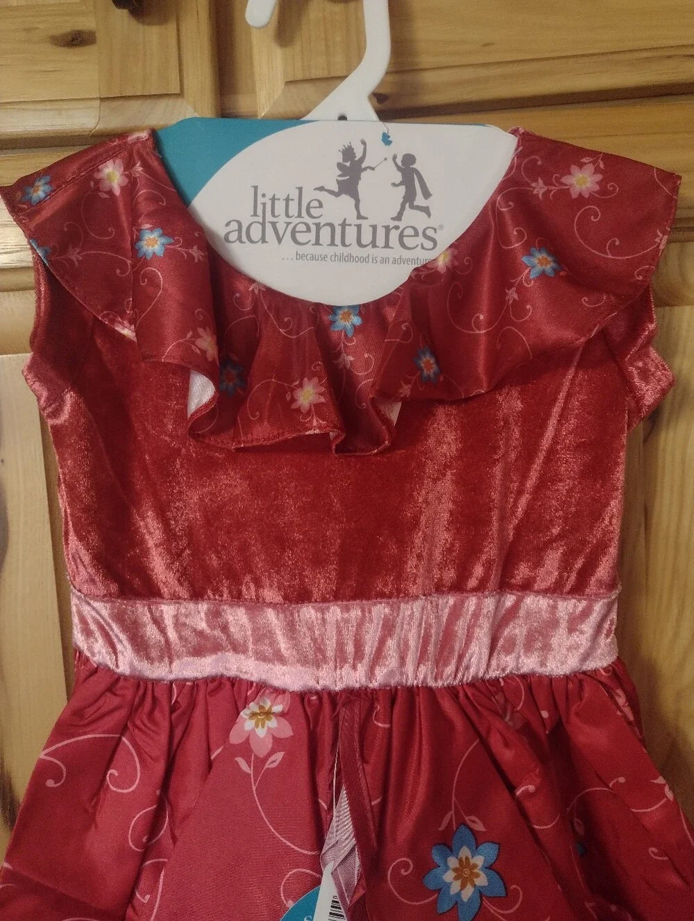 NWT Little Adventures Ruby Princess Red Dress